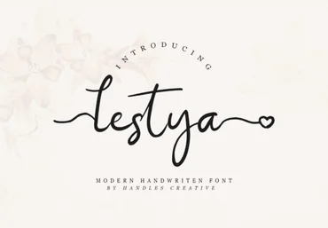 Creativefabrica Lestya Font слив
