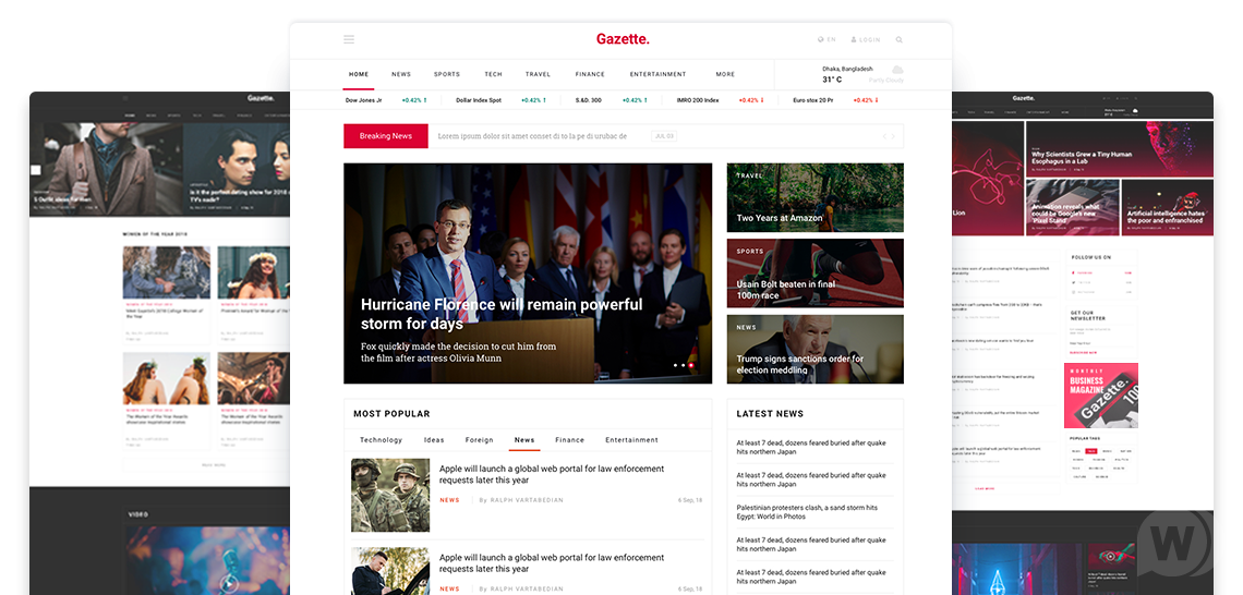 Joomshaper JS Gazette v1.2 - новостной шаблон для Joomla слив курса