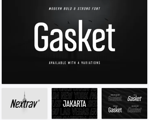 Elements.Envato Gasket - Modern Corporate Condensed Sans Serif 2021 слив курса