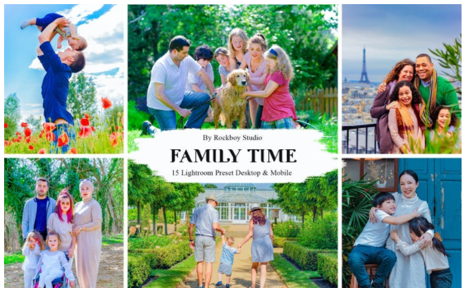 Rockboy Studio 15 Family Time Lightroom Presets 2021 слив курса
