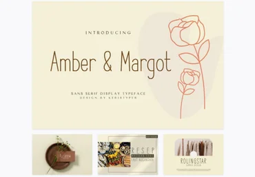 Elements.Envato Amber and Margot Font 2021 скачать слив