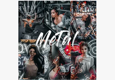 Graphicriver Moody Metal - Exclusive Actions Photoshop 2020 слив