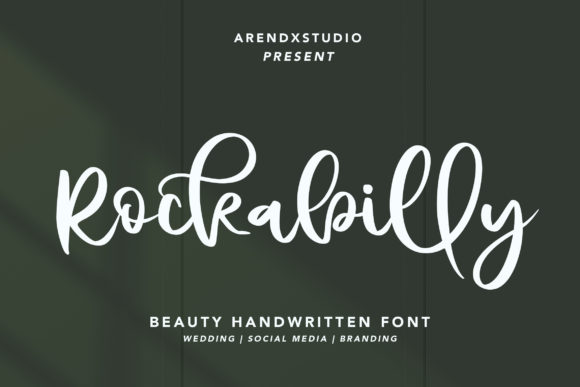 Creativefabrica Rockabilly Font 2021 слив курса