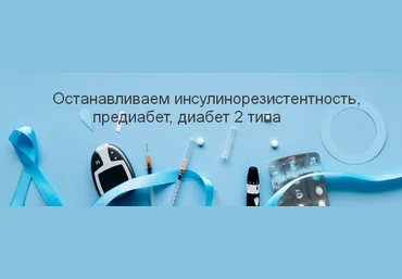 Валерий Подрубаев Останавливаем инсулинорезистентность, предиабет, диабет 2 типа 2023 слив