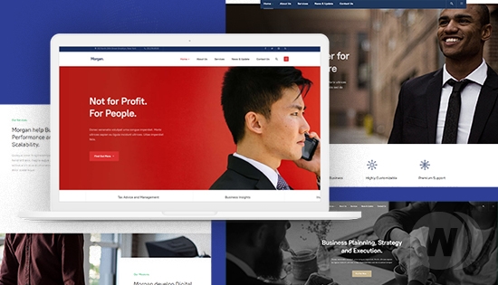 Joomlart JA Morgan v1.0.0 - бизнес тема Joomla слив курса