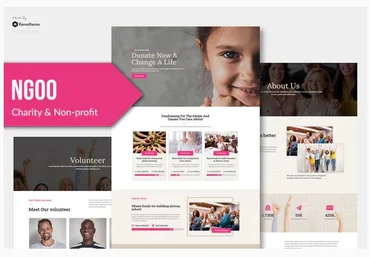 Themeforest NGOO - Non-profit Charity Template Kit слив