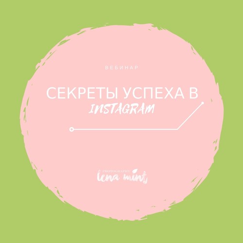 Секреты успеха в инстаграм - Mint 2017 слив курса