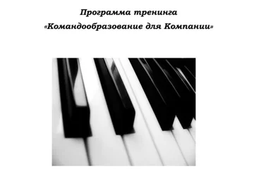 Тренинг Командообразование - Морозова слив