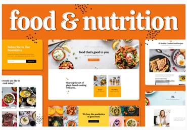 Themeforest Food & Nutrition Elementor Template Kit слив