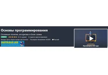 Udemy Основы программирования 2020 слив