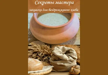 Гаврила и Татьяна Ждановы Секреты мастера: закваски для бездрожжевого хлеба слив
