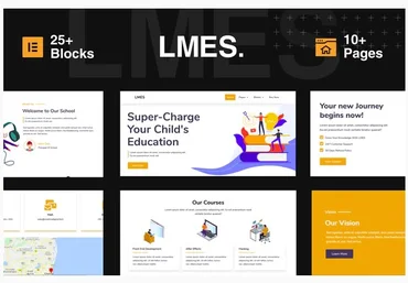 Themeforest LMES - Education Elementor Template Kit слив