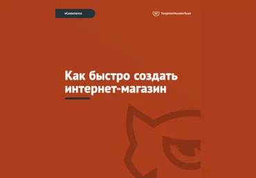 Как быстро создать интернет-магазин - TemplateMonster 2018 слив