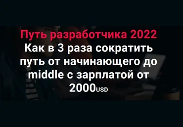Thinknetica Путь разработчика 2022: Как в 3 раза сократить путь от начинающего до middle 2022 слив