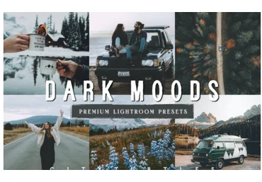 Elements.Envato Dark Moods Soft Matte VSCO Film Lightroom Presets 2021 слив