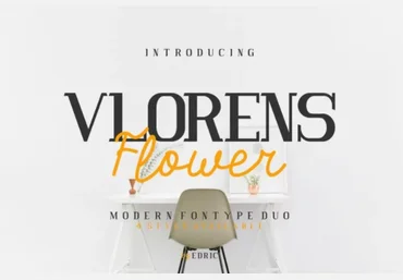 Fontbundles Vlorens Flower Font 2022 слив