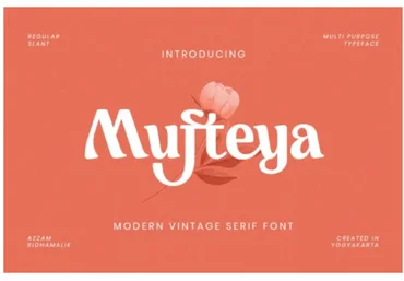 Fontbundles Mufteya Font 2021 слив