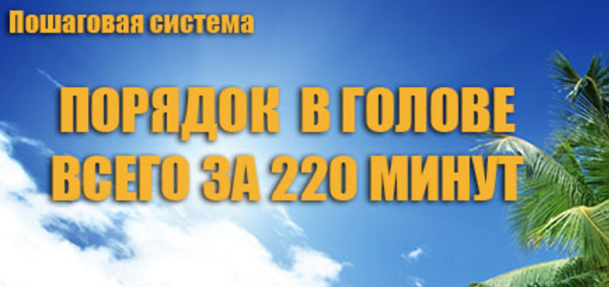 Инесса Власова Порядок в голове - порядок в жизни! 2019 слив курса