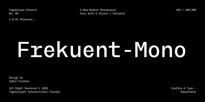 Myfonts TG Frekuent Mono Font слив курса