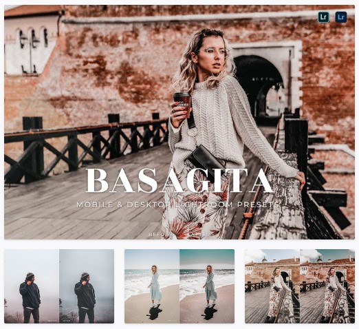 Elements.Envato Basagita Mobile and Desktop Lightroom Presets 2021 слив курса