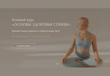 Мария Амбург Amburg Основы здоровья спины. Тариф Стандарт 2022 слив