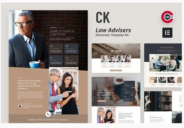 Themeforest CK - Lawyer Template Kit скачать слив