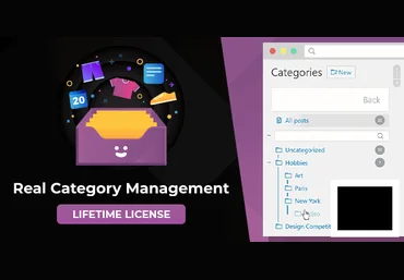 Codecanyon WordPress Real Category Management v3.4.0 NULLED - организация категорий WordPress слив