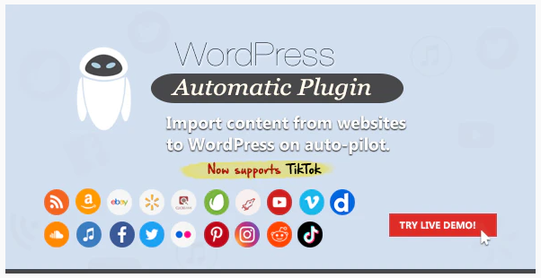 CodeCanyon WordPress Automatic Plugin v3.54.0 - граббер контента WordPress 2021 слив курса