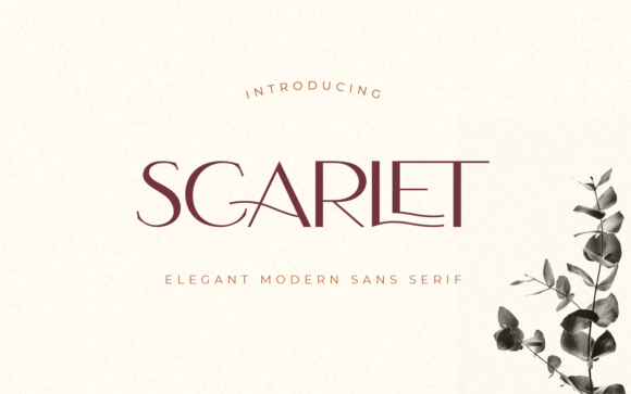 Creativefabrica Scarlet Font 2021 слив курса