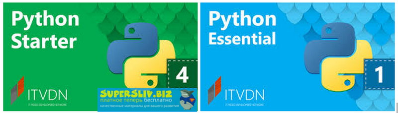 Starter и Essential Курсы ITVDN Python слив курса