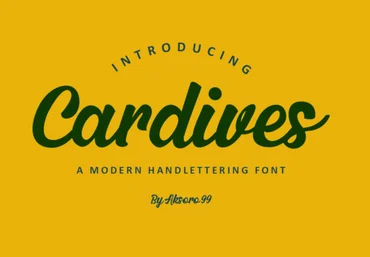 Creativefabrica Cardives Font слив