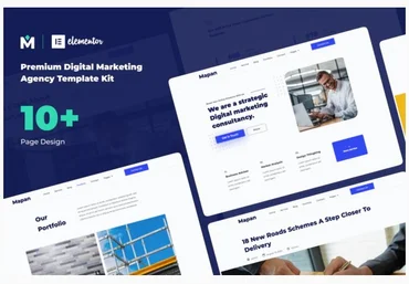 Themeforest Mapan - Digital Marketing Template Kits слив