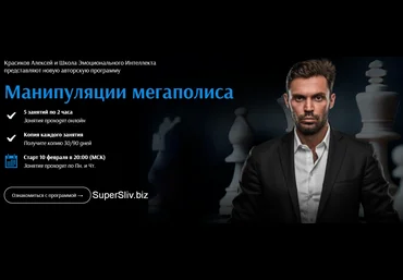 Алексей Красиков Манипуляции мегаполиса 2020 слив