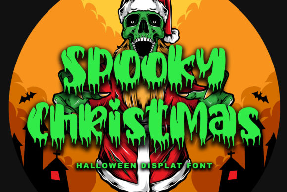 Creativefabrica Spooky Christmas Font 2021 слив курса