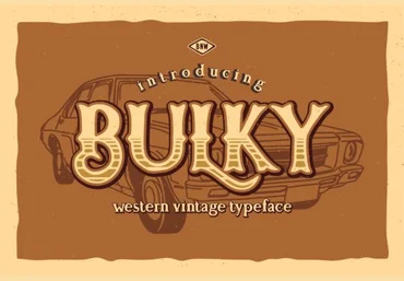 Creativefabrica Bulky Font 2022 слив