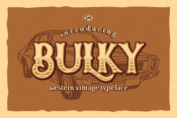 Creativefabrica Bulky Font 2022 слив курса