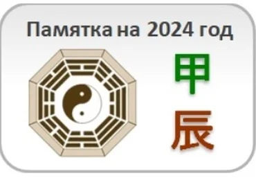 Юлия Бальсина Студия Фэн-шуй Гармония Памятка на 2024 год 2023 слив