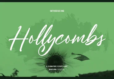 Fontbundles Hollycombs Script Font 2022 слив