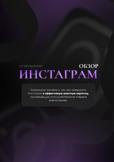 Ladi Okean Гайд «Инстаграм обзор» 2024 слив курса