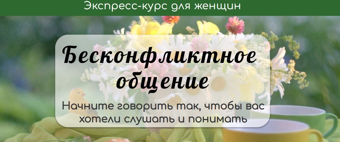 Катерина Козлова Бесконфликтное общение 2020 слив курса