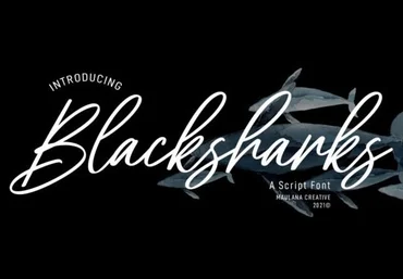 Creativefabrica Blacksharks Font 2021 слив