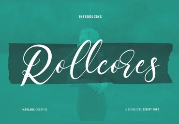 Fontbundles Rollcores Script Font 2022 слив