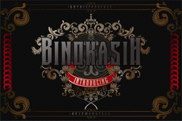 Creativefabrica Binokasih Font 2021 слив курса