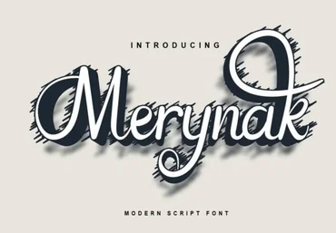 Creativefabrica Merynak Font 2021 слив
