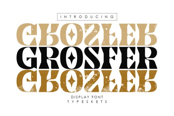 Creativefabrica Grosfer Font 2021 слив курса