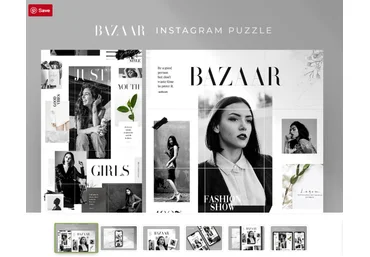 Creativemarket Bazaar - Instagram puzzle 2019 слив
