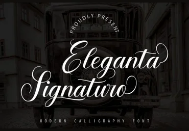 Creativefabrica Eleganta Signaturo Font слив