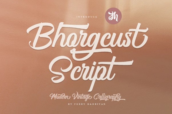 Creativemarket Bhorgcust - Script Font слив курса