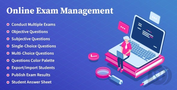 CodeCanyon Online Exam Management v2.1 NULLED - плагин онлайн-экзаменов WordPress слив курса