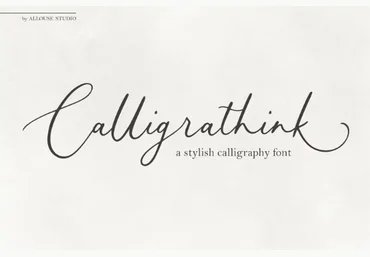 Fontbundles Calligrathink Font 2022 слив